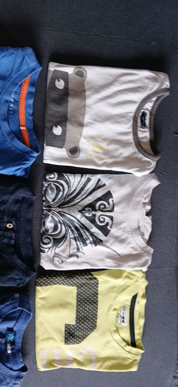 Lot de 7 tee-shirt et de 3 polos 