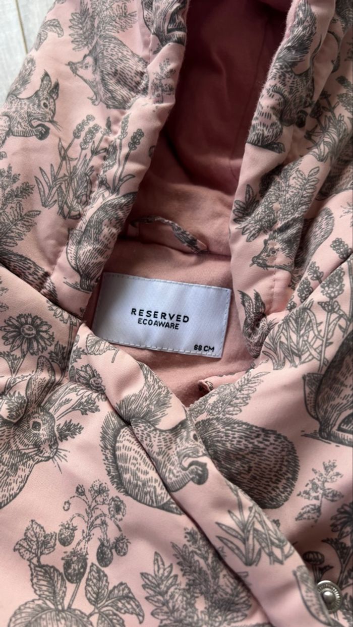 Chancelière Reserved rose poudré 6 mois - photo numéro 3