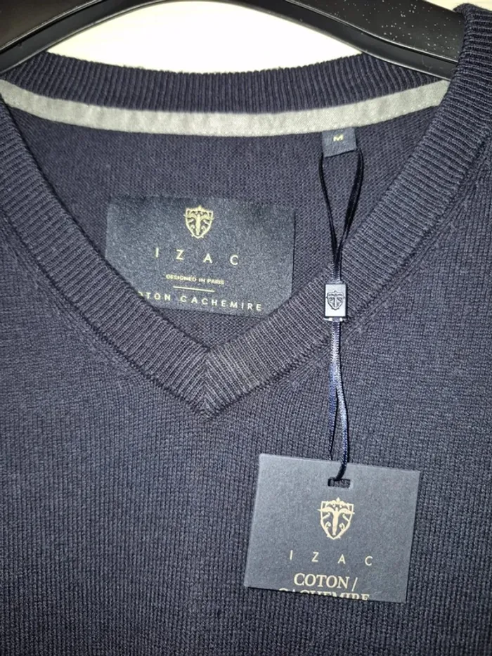 Pull coton/cachemire neuf Izac - photo numéro 8