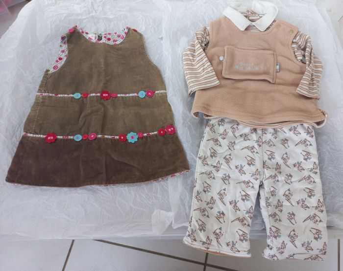 Lot automne hiver fille 6 mois - photo numéro 3