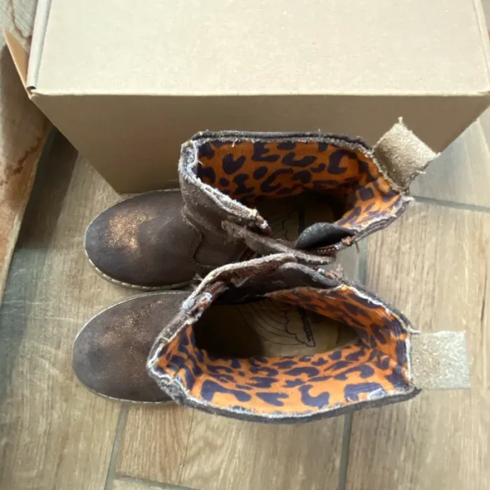 Bottines cuir fille - photo numéro 5