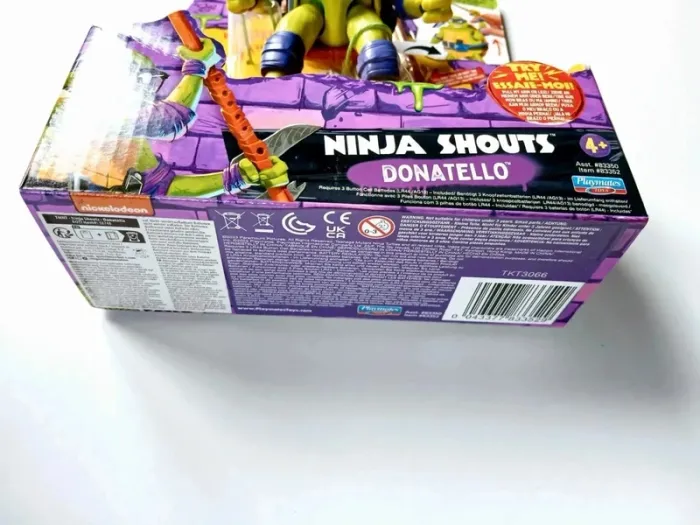Figurine TMNT Mutant Mayhem Ninja Shouts 15 cm Donatello - photo numéro 3