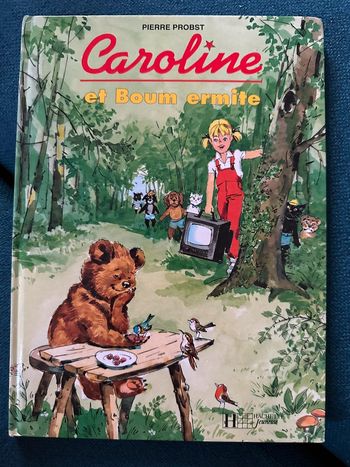 Livre Caroline et Boum ermite Pierre Probst vintage