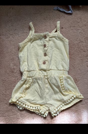 Combishort bébé fille taille 3 mois