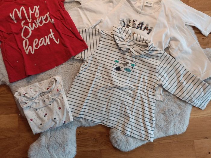 Lot de 7 t shirts manches longues - photo numéro 3