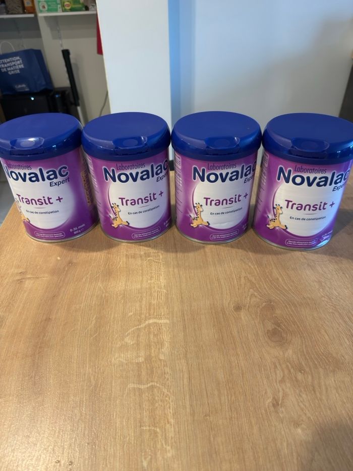 Lait Novalac Transit + 0-36 mois neuf