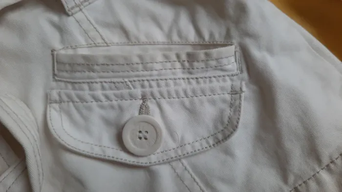 Veste printemps été blanche - photo numéro 4