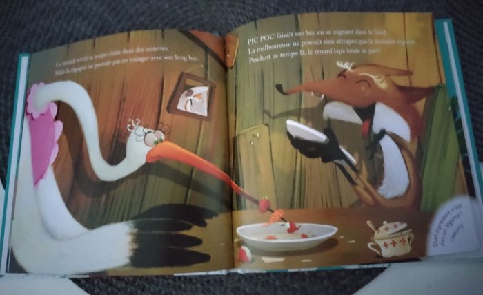 Livre "Le renard et la cigogne" neuf - photo numéro 3