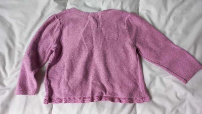 Gilet rose pailleté esprit - photo numéro 7