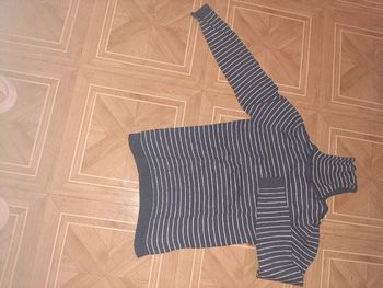 10 A pull léger coton NKY  rayé