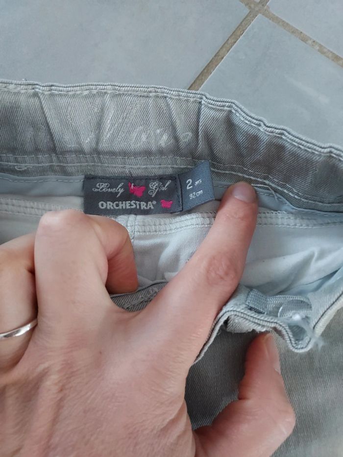 Jeans huilé fille Orchestra - photo numéro 4