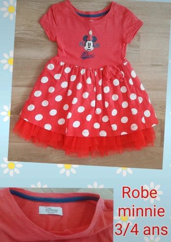 Robe disney 3/4 ans