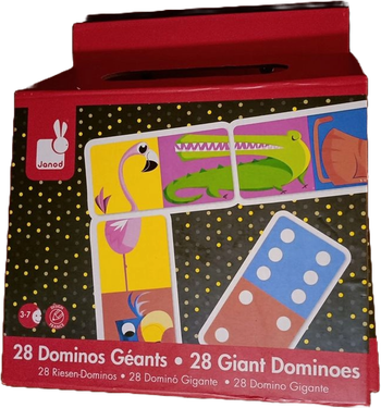 28 dominos géants Jungle à double face de Janod