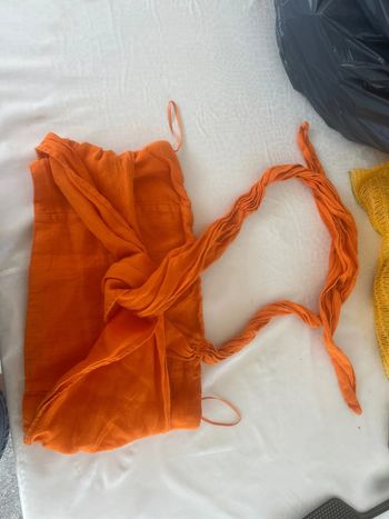 Bustier orange