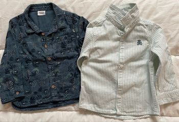 Lot 2 chemises ML 24M