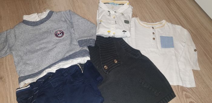Lot vêtements bébé garçon 12 mois 02