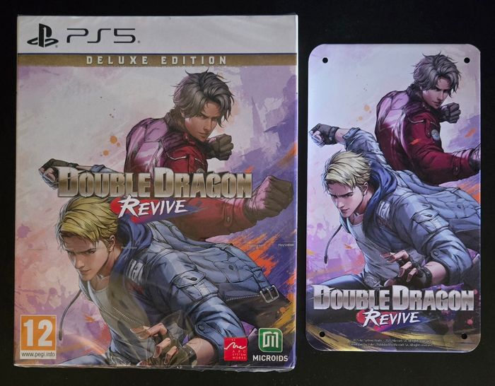 Double Dragon Revive Deluxe Édition Ps5 (avec le Mini Poster de Metal) neuf sous Blister - photo numéro 3