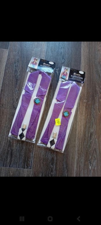 Lot de 2 Bretelle déguisement