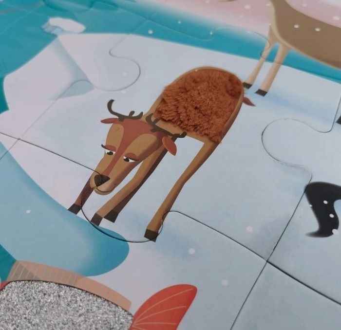 Janod  : puzzle 20 pièces tactile la vie sur la banquise - photo numéro 4