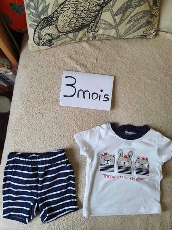 Ensemble bébé 3mois