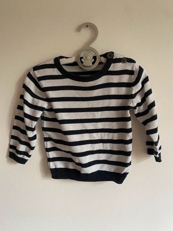 Pull marinière Kiabi 12mois