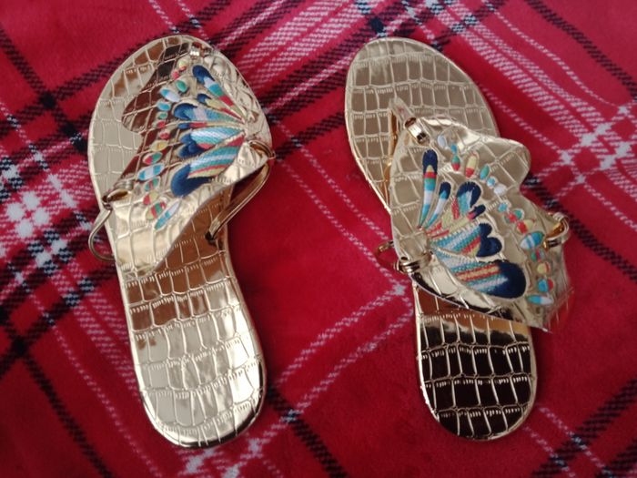 Tongs papillons - photo numéro 2