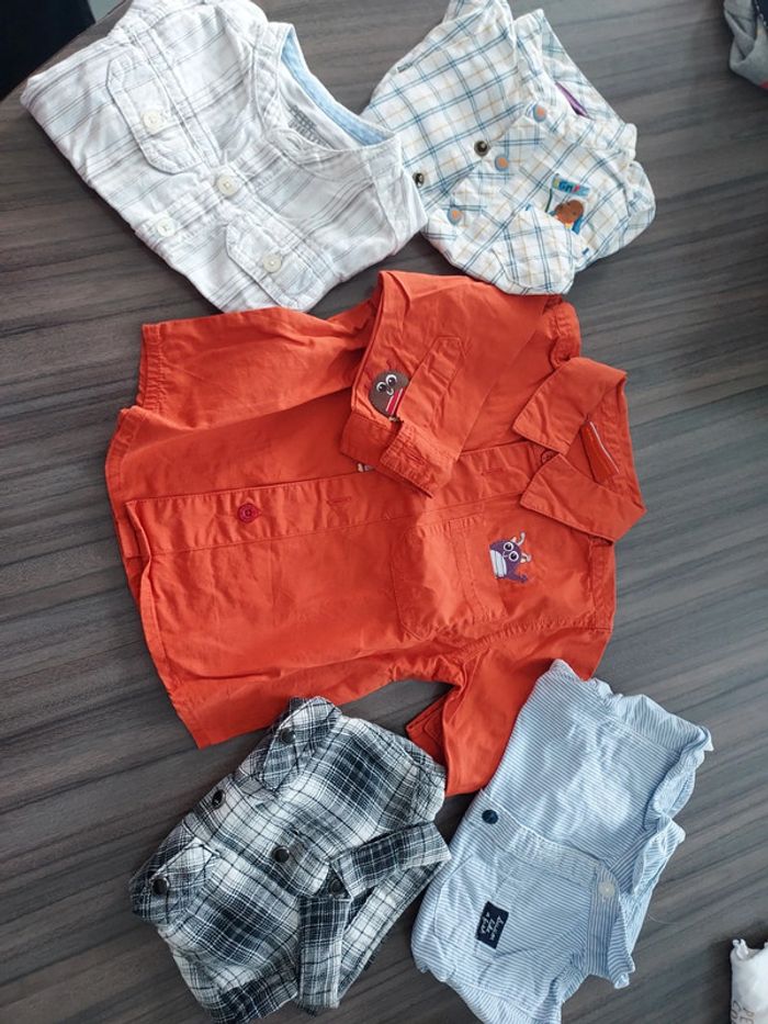 Lot chemise