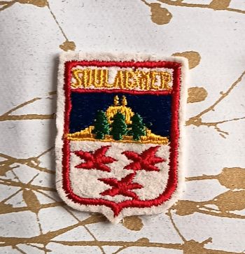 Écusson / blason à coudre ville de Soulac Sur Mer