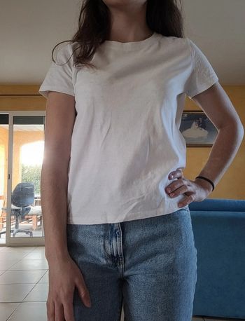 Tee shirt bizzbee blanc