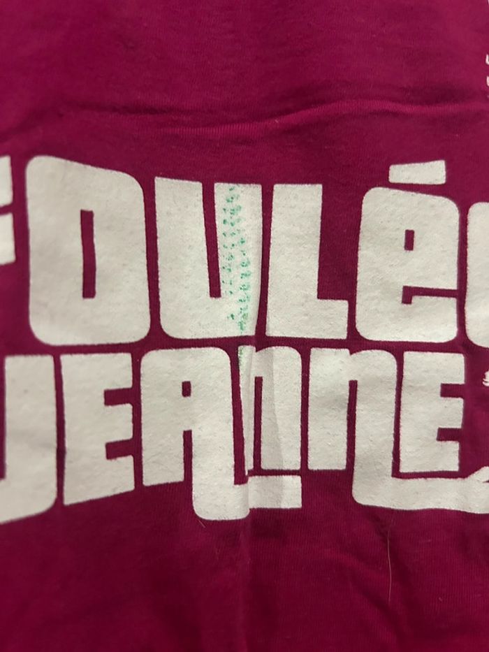 642 – t-shirt bordeau course Les Foulées de Jeanne - photo numéro 2