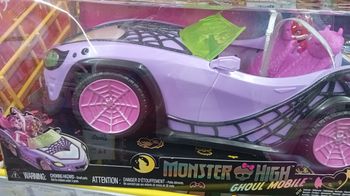 Voiture monster high  ghoul mobil neuve