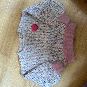 Pull Chiné multicolore fille