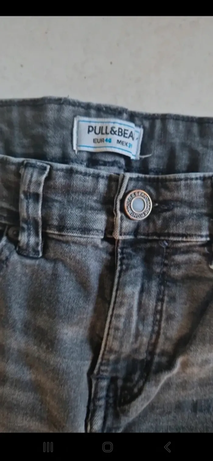 Jeans femme taille 40 pull and bear - photo numéro 4