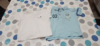 Tee shirt et polo manches courtes garçon 6 mois