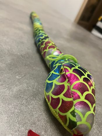 Peluche serpent 