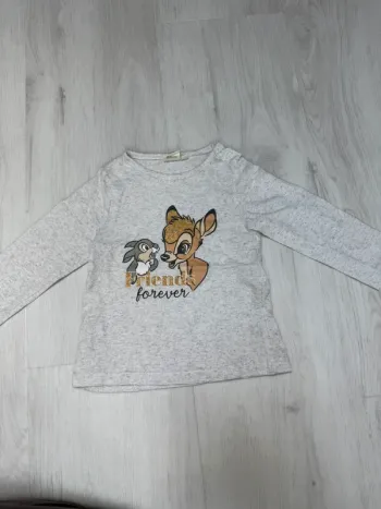TEE shirt manches longues Bambi et Panpan 18 mois