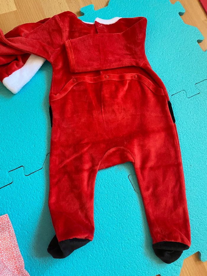 Pyjama Noël en velours Taille 6 M - photo numéro 2