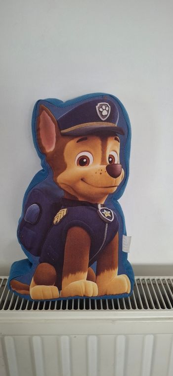 Coussin Pat' Patrouille - Chase en Uniforme de Police (Bon État)