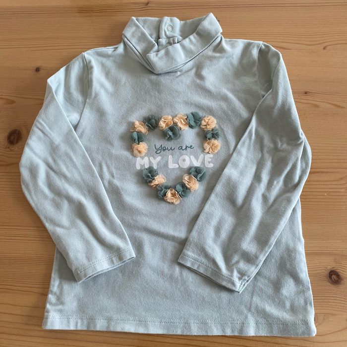 Tee shirt col  roulé