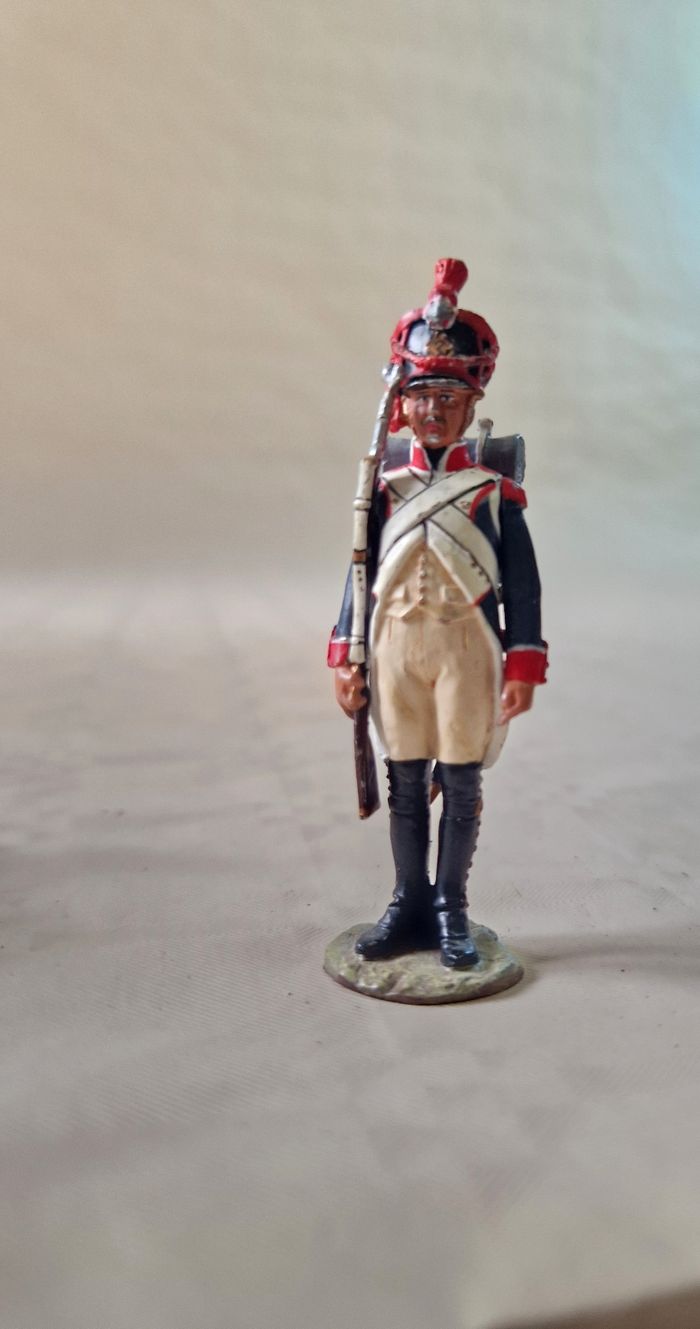 Lot de 4 figurines en plomb , peinte à la main  , Napoléon - photo numéro 7
