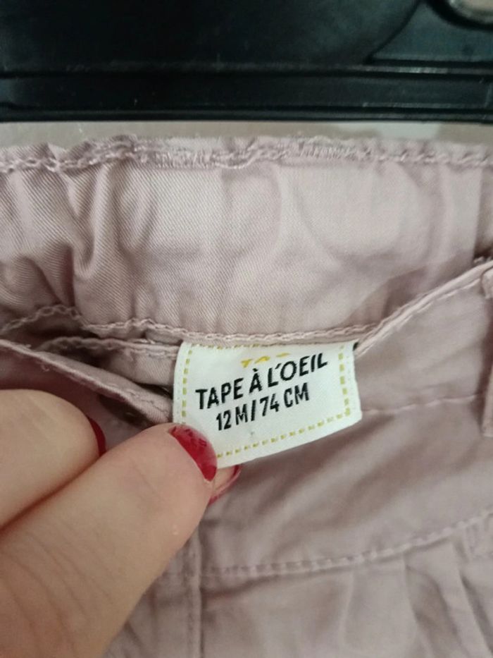 Pantalon été tape a l'oeil rose - photo numéro 5