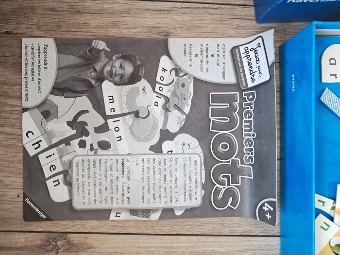 Jeu de lecture ravensburger mes premiers mots. Puzzle de mots - photo numéro 4