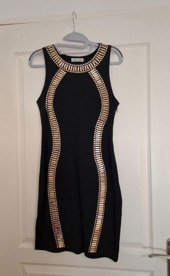 Robe moulante noire