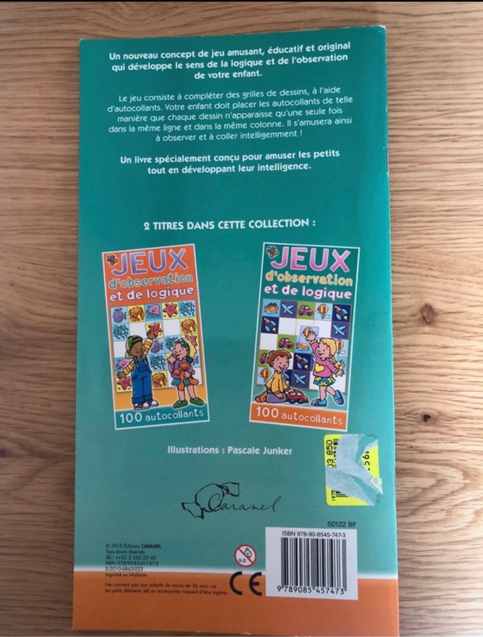 Livre jeux autocollants - photo numéro 2