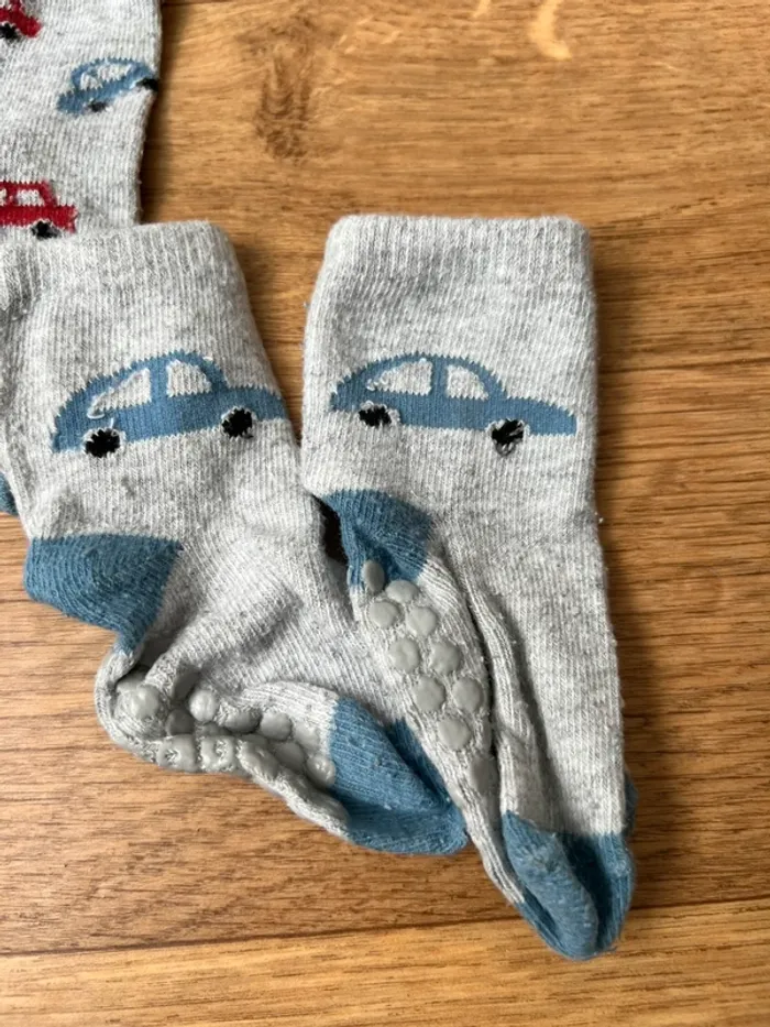 Lot de 6 chaussettes antidérapantes - photo numéro 3