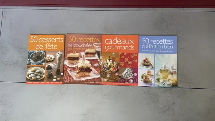 Lot livres recettes