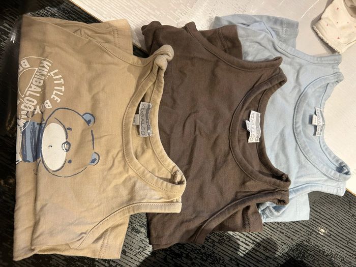 Lot de 3 débardeurs bébé Kimbaloo – Taille 9 mois
