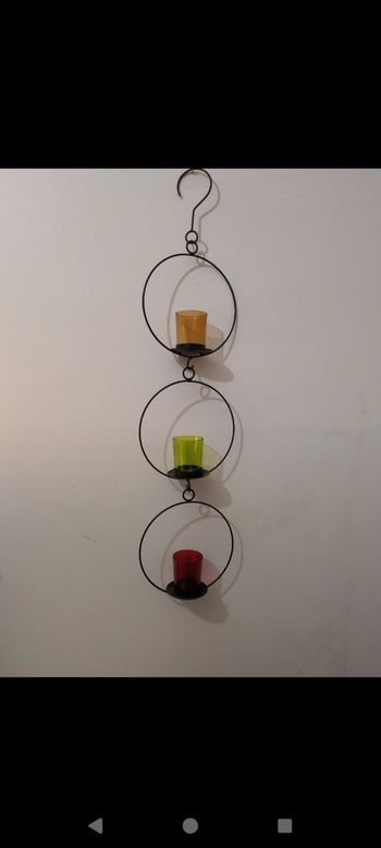 Décoration a suspendre photophore