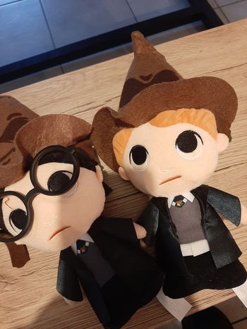 Lot 2 peluches Harry Potter