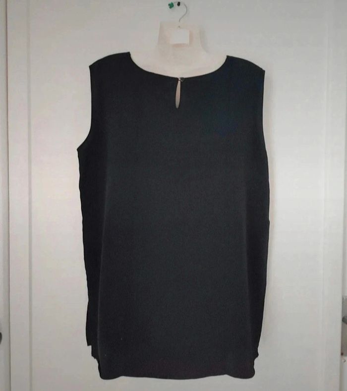 Blouse manches courtes façon débardeur femme - photo numéro 4